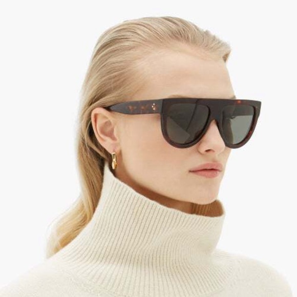 Celine Flat-Top Aviator Sunglasses - Picture 3 of 4